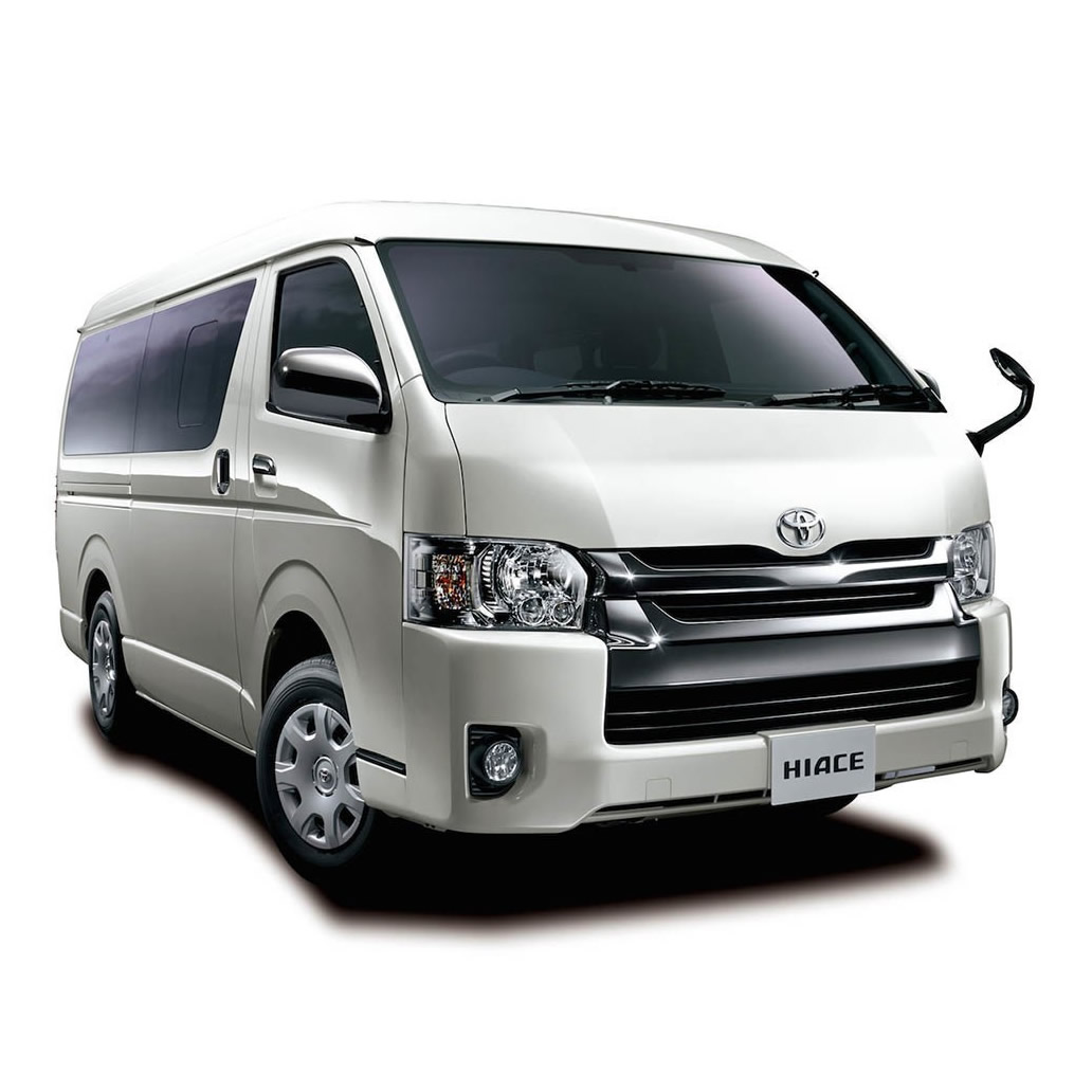 Hiace & Coaster bus hire (fully air-conditioned)